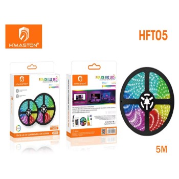 HFT05 Fita Led Rgb 5Metros 5v Usb Para Tv Pc 