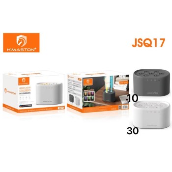 JSQ17 Difusor Aromatizador Umidificador Ar Led Spray de Ritmo de Som 1000ML