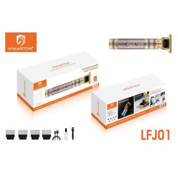 LFJ01 Maquina De Barbear Cortar Cabelo Aparador Acabamento Profissional Recarregável Bivolt 