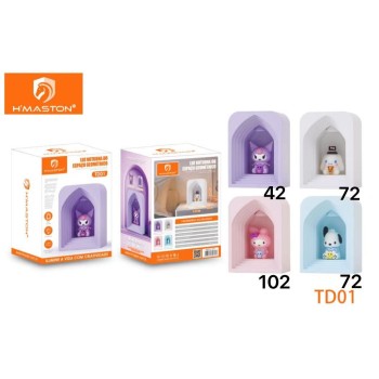 TD01 Infantil  Abajur Mesa Brinquedo luminária noturna divertida led
