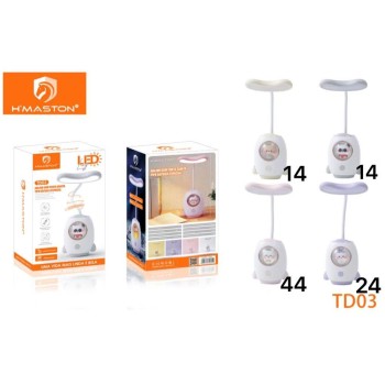 TD03 Luminária de LED Para Mesa Infantil com Porta Canetas desenho