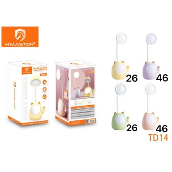 TD14 Luminária de mesa e Gato da Sorte Maneki Neko led
