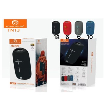 TN13 Caixa De Som Bluetooth Resistente à Água 20W