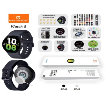 Watch5 Relógio Inteligente com NFC 44MM