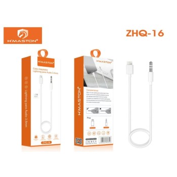 ZHQ-16 Cabo Auxiliar Alpha Para Tipo c 3.5mm 1Metro
