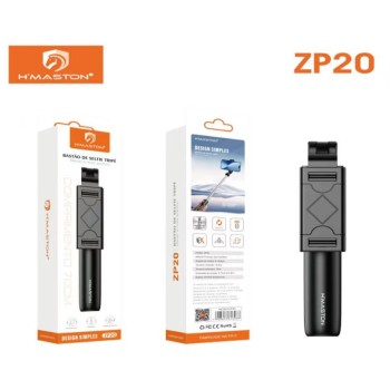 ZP20 Bastão Tripé Pau De Selfie Suporte Celular Com Controle 70cm