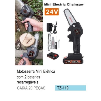 TZ-119 MOTOSERRA MINI ELÉTRICA