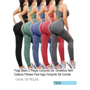 TZ-81 CONJUNTO DE GINÁSTICA 2 PEÇAS