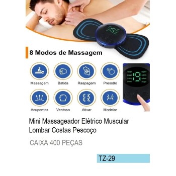 TZ-29 MINI MASSAGEADOR ELÉTRICO MUSCULAR
