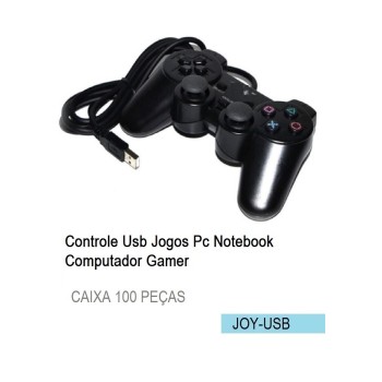 JOY-USB CONTROLE USB JOGOS PC NOTEBOOK