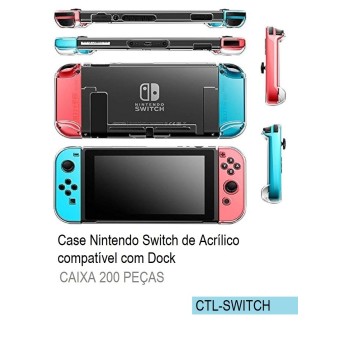 CTL-SWITCH CASE CRISTAL PARA SWITCH PADRÃO