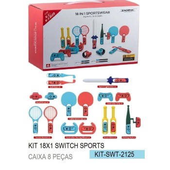KIT-SWT-2125  KIT 18 EM 1 SWITCH SPORTS