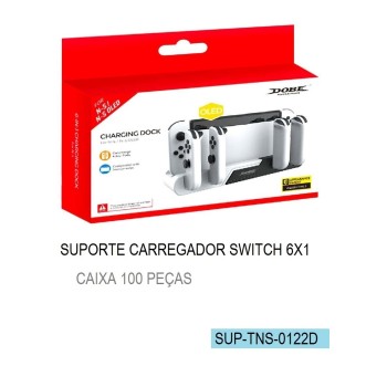 SUP-TNS-0122D SUPORTE CARREGADOR SWITCH 6 EM 1 