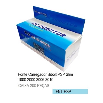 FNT-PSP FONTE CARREGADOR BIVOLT COMPATÍVEL PARA PSP