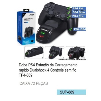 SUP-889 ESTAÇÃO DE CARREGAMENTO PARA CONTROLE PS4