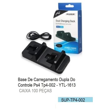 SUP-TP4-002 BASE CARREGAMENTO DUPLO CONTROLE PS4