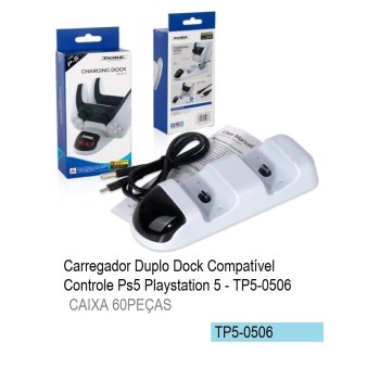 SUP-0506 CARREGADOR DUPLO CONTROLE PS5