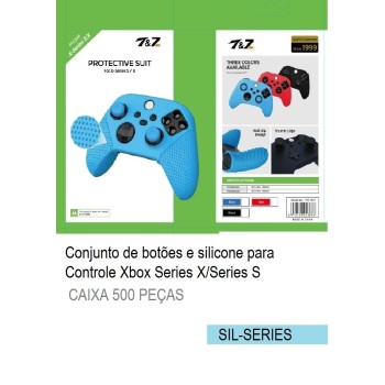 SIL-SERIES CONJUNTO DE BOTÕES E SILICONE PARA CONTROLE SERIES