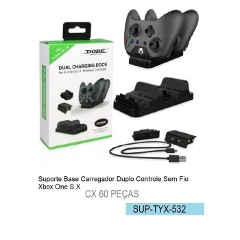 SUP-532 CARREGADOR DUPLO CONTROLE XBOX ONE S X
