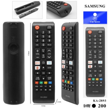Controle Remoto P/TV SAMSUNG LCD 4K/Globoplay/Netflix/Primevideo