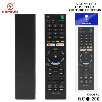 Controle Remoto P/ TV SONY LCD COM TECLA Netflix E YOUTUBE