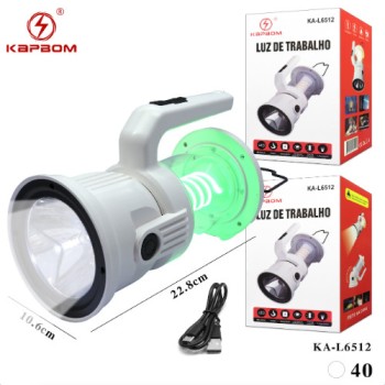 Lanterna Luz de Trabalho USB