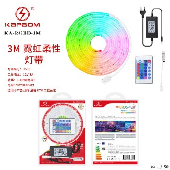 Fita de Led RGBD 3m 12V 3A