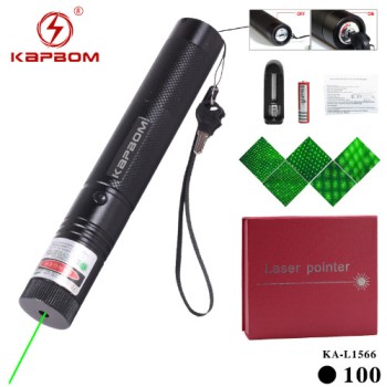Caneta Laser Pointer Verde com 5 Pontas