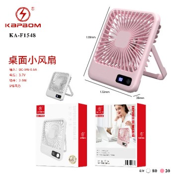 Ventilador de Mesa 3,7V