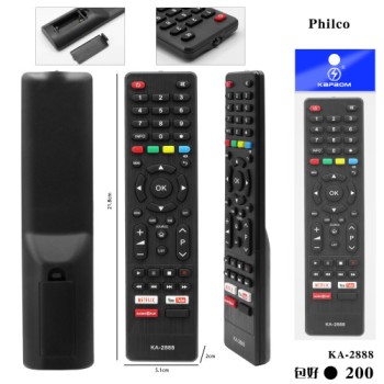 Controle Remoto P/TV PHILCO LED 4K/Netflix/Youtube/Globoplay