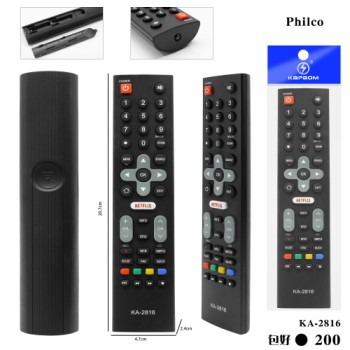 Controle Remoto P/TV PHILCO lcd C/Netflix/4K/Smart