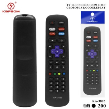 Controle Remoto P/TV LCD PHILCO HBO/GloboPlay/GooglePlay