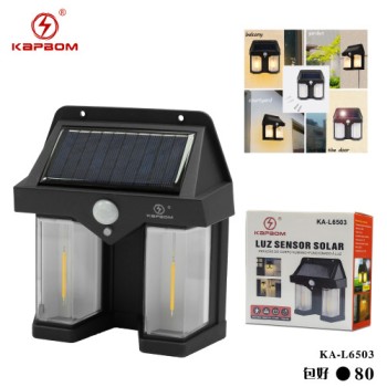 Luminaria de Energia com Luz Sensor Solar