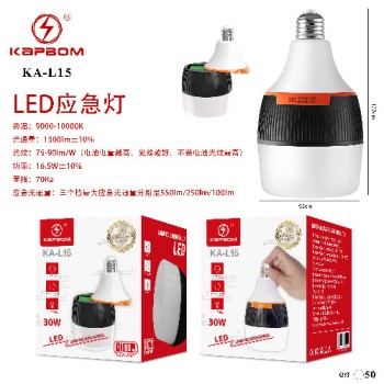 Lâmpada Led De Emergência 30W