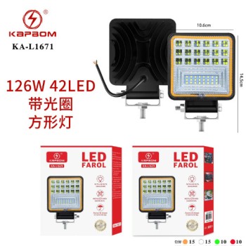 Luminária Redondo 42 LED 126W