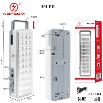 Luminária de Emergência 30 LED´S 