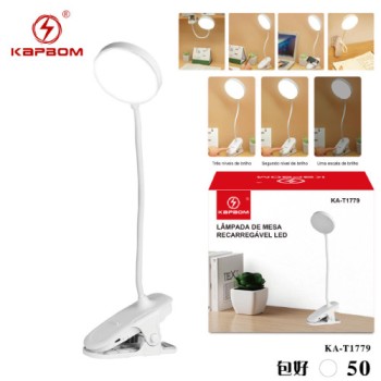 Luminária de Mesa Recarregável 