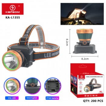 Lanterna De Cabeça De Led