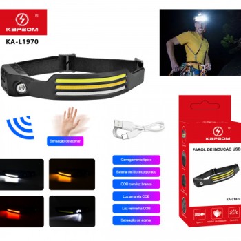 Lanterna De Cabeça De Led 