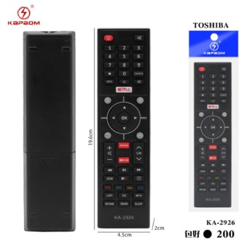 Controle Remoto P/TV TOSHIBA C/Netflix/Globoplay/Youtube
