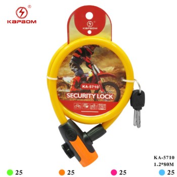 Cadeado P/ BIKE C/ Chaves 1.2*12M