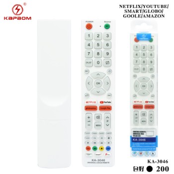 Controle Remoto P/TV UNIVERSAL C/Netflix/Youtube/Smart/Globo