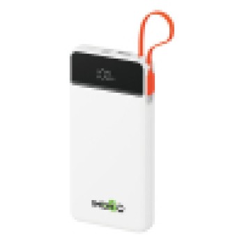 Power Bank 20000mAh 22.5W c/ Display Digital Turbo Branca IMS-607D