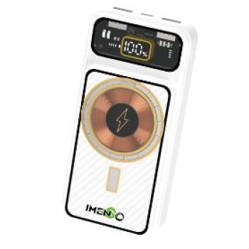 Power Bank Imenso 22,5w 10000mah Cor Branca IMS-609