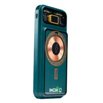 Power Bank Imenso 22,5w 10000mah Cor Verde IMS-609