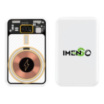 Power Bank 10000mah 22.5 Imenso Cor Branca IMS-612