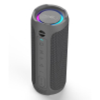 Caixa De Som Imenso Bluetooth 30w Ipx6 8h Rgb Cor Cinza 127/220v IMS-X04