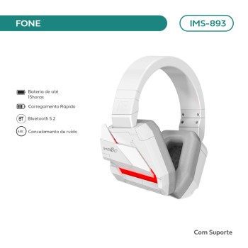 Headset Gamer Bluetooth Imenso IMS-893