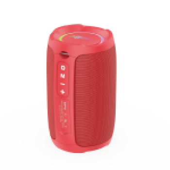Caixa De Som Bluetooth Portátil Imenso 10w Ipx4 Rgb Vermelho X33