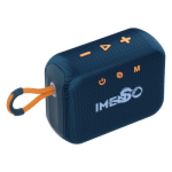 Caixa De Som Portátil Bluetooth Imenso 10w 3000mah Ipx6 Cor Azul 110v/220v IMS-X34